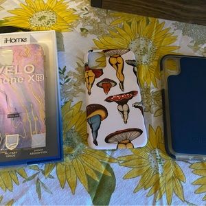 ⭐️4/$20 Lot of 5 nice iPhone X cases, 2 have packaging, all are minimally used